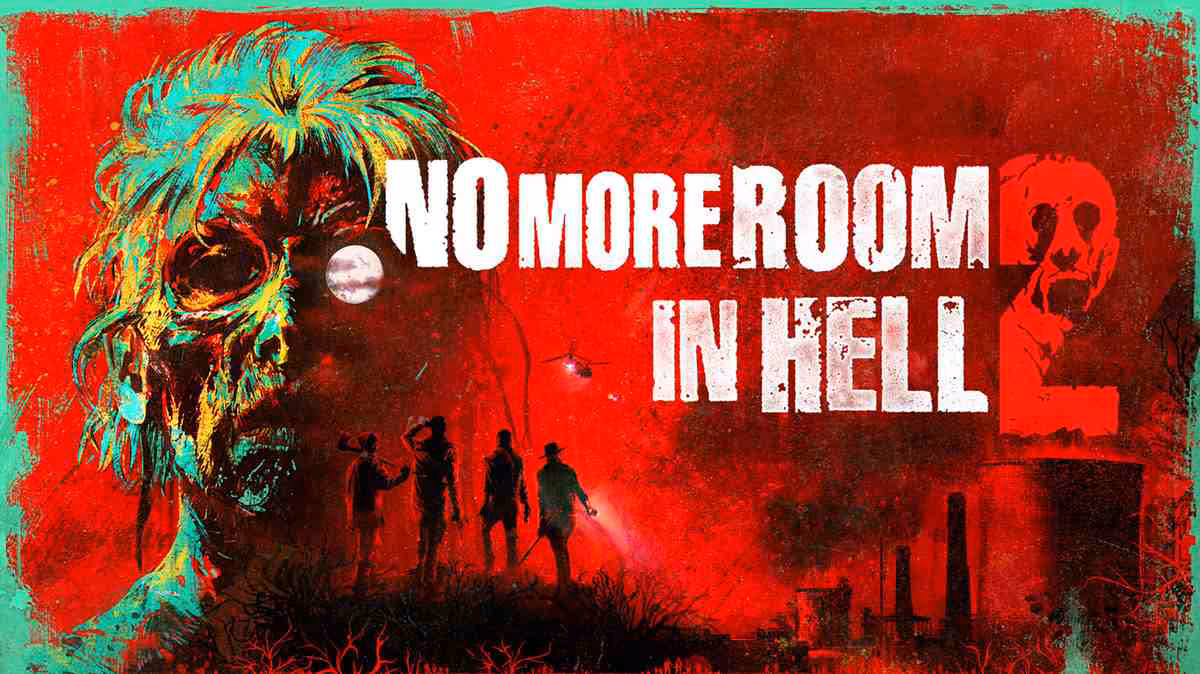 DLSS 4.5 s'impose sur Gears of War: E-Day, Phantom Blade Zero et Hell Let Loose 5 Illustration No More Room in Hell 2 rouge, visage zombie, silhouettes de survivants et logo du jeu