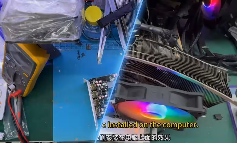 RTX 5060 Ti pliée en deux : une AX Gaming relancée grâce à son PCB minuscule 1 AX Gaming RTX 5060 Ti bent in half survives because its PCB is tiny
