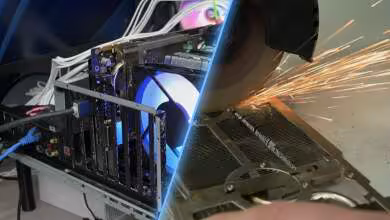 A GeForce GTX 1070 cooler died for this 32°C GTX 1080 Ti cooling mod