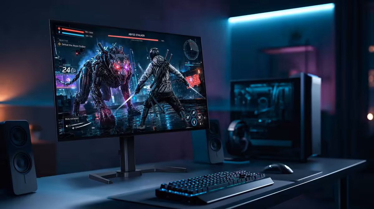 iiyama Titan Falcon brings 280Hz Tandem WOLED to G-Master series
