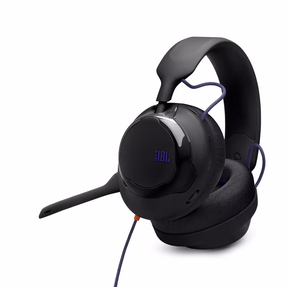 JBL Quantum 520 : la gamme gaming s’élargit avec les 520X et 120 dévoilés à la Gamescom 2026 11 Casque gaming JBL Quantum 520 noir, vue produit sur fond blanc.