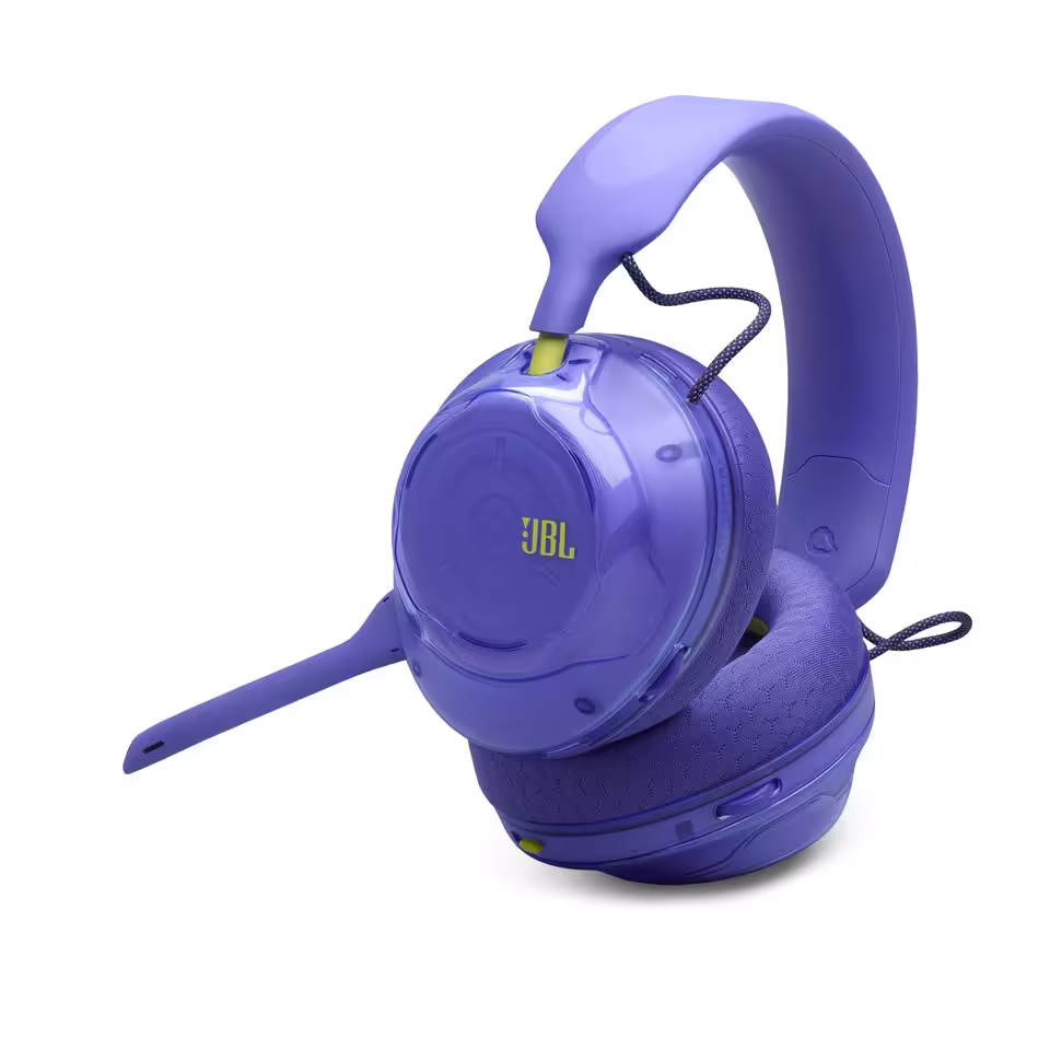 JBL Quantum 520 : la gamme gaming s’élargit avec les 520X et 120 dévoilés à la Gamescom 2026 12 Casque gaming JBL Quantum 520 violet, vue produit sur fond blanc.