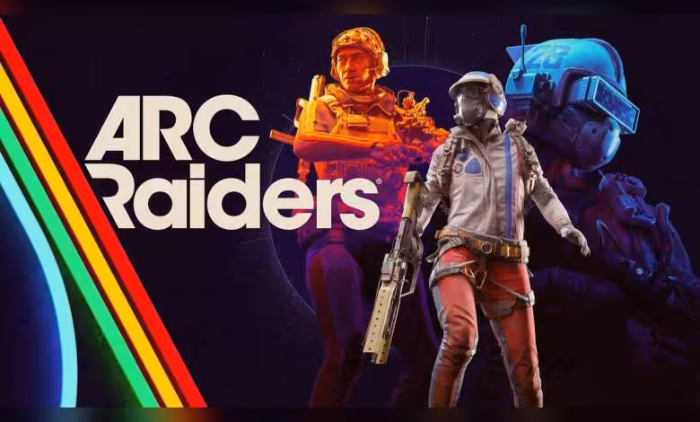 Arc Raiders franchit 16,3 millions de ventes, Nexon veut répliquer la formule 1 Visuel promotionnel Arc Raiders avec trois personnages armés et logo multicolore sur fond sombre futuriste