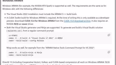 NVIDIA brings its RTX texture compression SDK to Windows ARM64