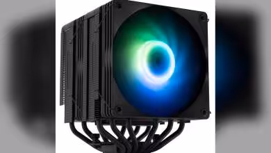 Ventirad CPU Zalman CNPS15X BP ARGB avec ventilateur RGB circulaire et 6 heatpipes