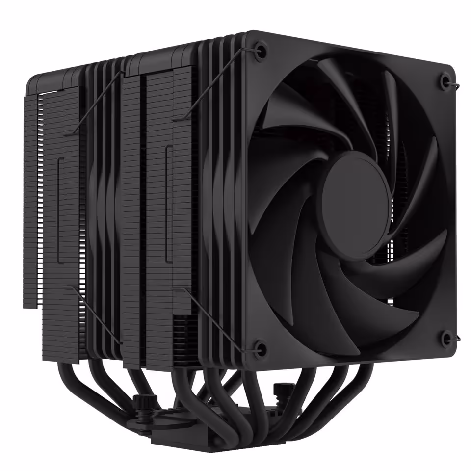 Ventirad Zalman CNPS15X BP BLACK avec ventilateur 120 mm et six heatpipes