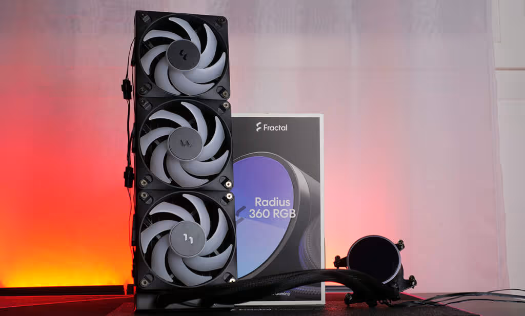 Test Fractal Radius 360 RGB : un AIO 360 mm sobre, efficace et sans logiciel à installer 6 Fractal Radius 360 RGB