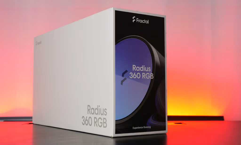 Test Fractal Radius 360 RGB : un AIO 360 mm sobre, efficace et sans logiciel à installer 3 Fractal Radius 360 RGB box 02