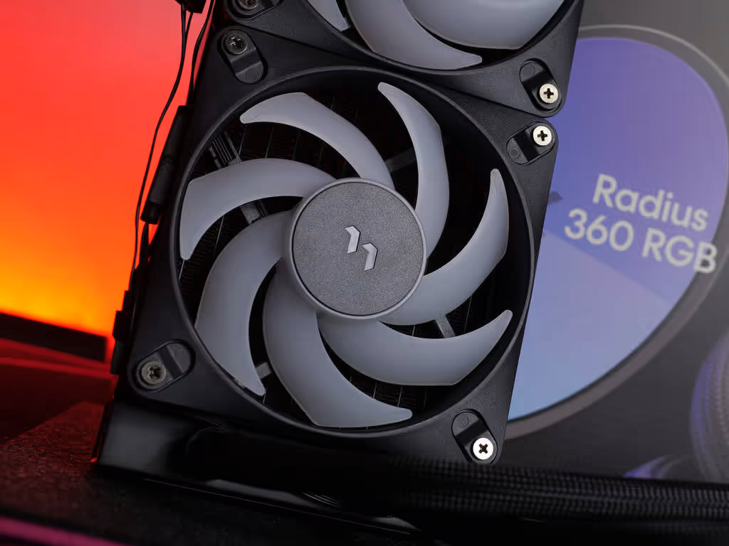 Test Fractal Radius 360 RGB : un AIO 360 mm sobre, efficace et sans logiciel à installer 13 Fractal Radius 360 RGB dynamic 3 rgb