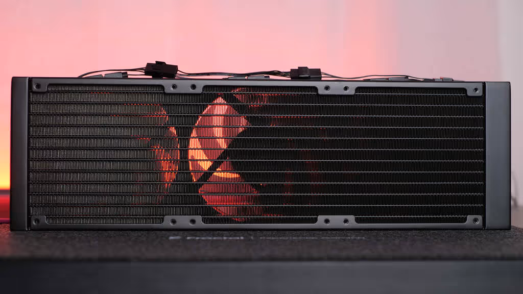 Test Fractal Radius 360 RGB : un AIO 360 mm sobre, efficace et sans logiciel à installer 11 Fractal Radius 360 RGB rad 01