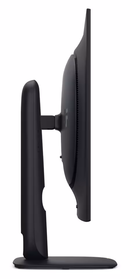 Alienware OLED : deux nouveaux écrans, un 4K 165 Hz à 699,99 $ et un 560 Hz QD-OLED 5 Profil latéral inverse d’un moniteur Alienware OLED, vue sur l’épaisseur et le pied