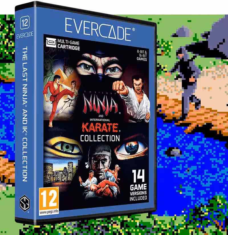 Evercade accueille The Last Ninja, International Karate et James Pond en cartouche 2 Evercade accueille The Last Ninja, International Karate et James Pond en cartouche