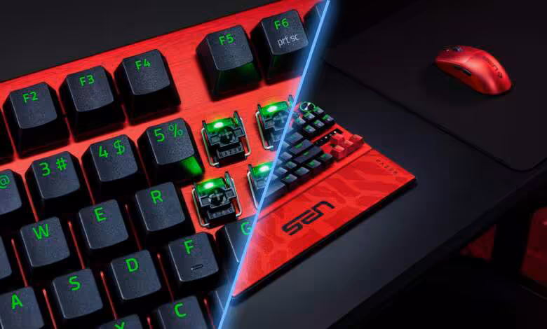 Razer Huntsman V3 Pro TKL 8KHz Sentinels Edition, le clavier e-sport aux couleurs de SEN 1 Razer Huntsman V3 Pro TKL 8KHz Sentinels Edition, le clavier e-sport aux couleurs de SEN