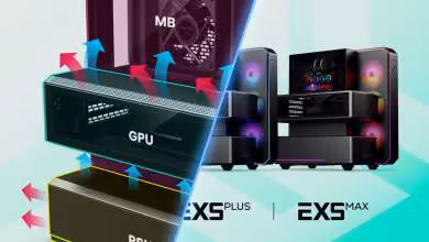Phanteks EX5 : un boîtier à chambres séparées dès 109,90 € avec AIO intégré