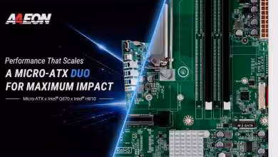 AAEON MAX-Q870A et MAX-H810A : deux cartes microATX Arrow Lake-S pour l'industrie