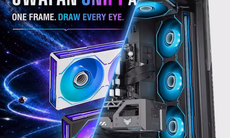 Thermaltake SWAFAN UNIFY : des ventilateurs unifiés à pales interchangeables 1 Thermaltake SWAFAN UNIFY : des ventilateurs unifiés à pales interchangeables