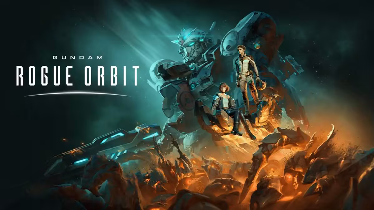Gundam Rogue Orbit arrive le 5 mars 2027 avec une nouvelle chronologie inédite 2 Artwork officiel de Gundam Rogue Orbit avec mech géant et personnages principaux