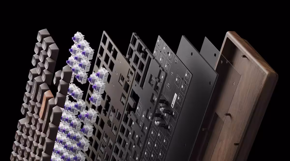 Keychron K8 HE : une édition spéciale en noyer qui bouscule le clavier gaming