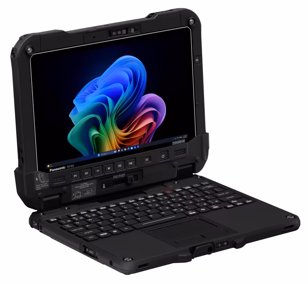 Panasonic TOUGHBOOK 34 et G3 : deux PC durcis modulaires taillés pour le terrain 5 Panasonic TOUGHBOOK G3 durci avec clavier détachable, écran Windows 11 et châssis renforcé noir