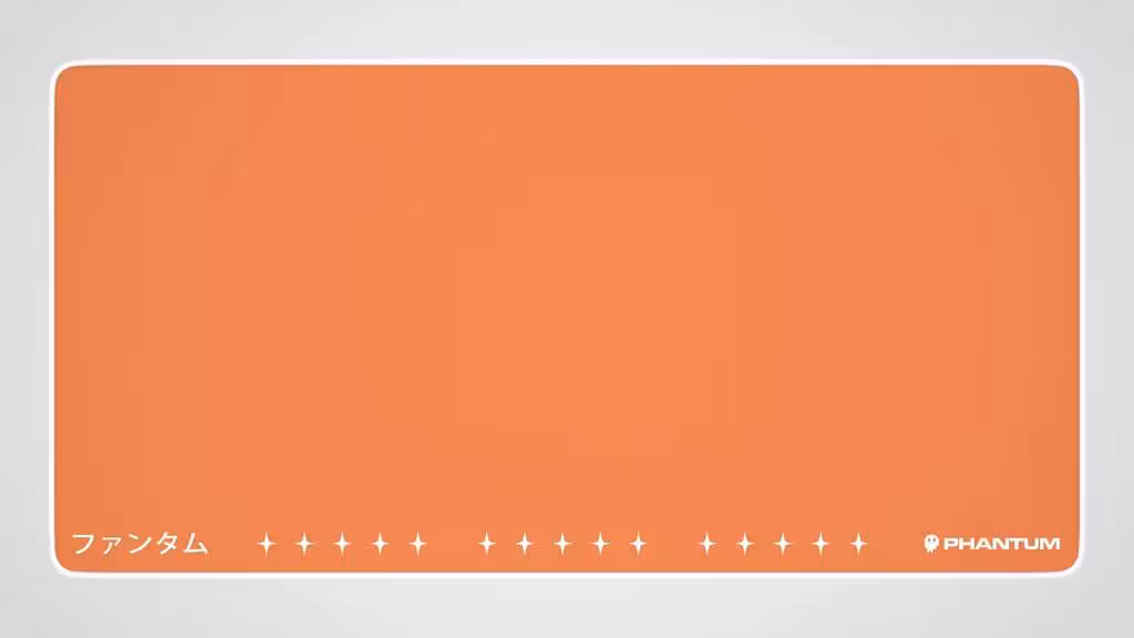 Phantum lance Noctis, Kamon et Prism, trois nouveaux tapis de souris à 44,90 € 3 phantum prism orange