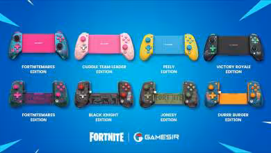 Collection de manettes mobiles GameSir Fortnite, éditions Fortnitemares, Cuddle Team Leader, Peely, Victory Royale, Black Kni