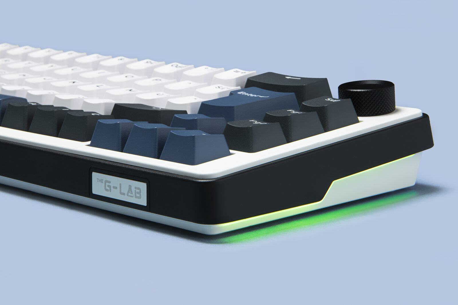 Rétroéclairage RGB latéral du The G-Lab Keyz Elite 200