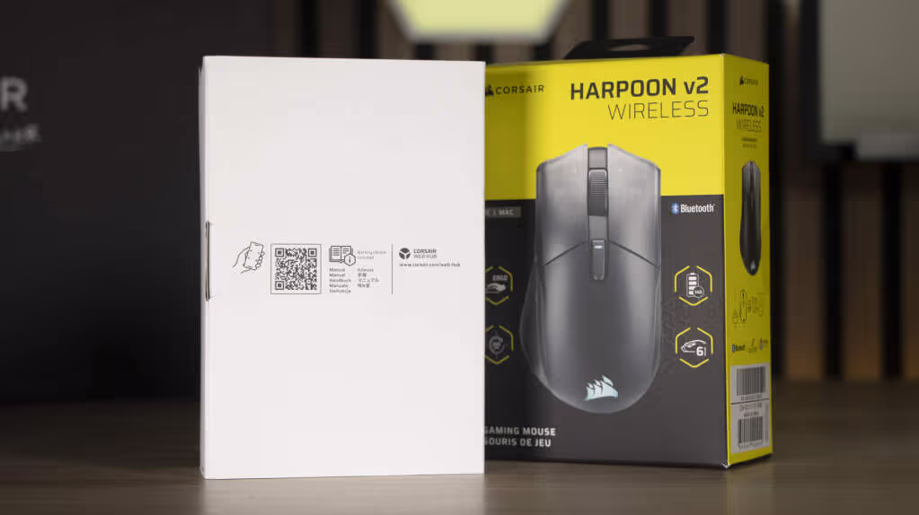 Corsair Harpoon V2 Wireless carton protection souris