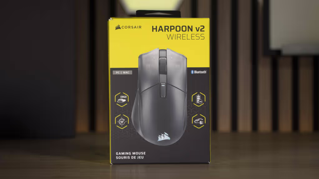 Corsair Harpoon V2 Wireless emballage face avant