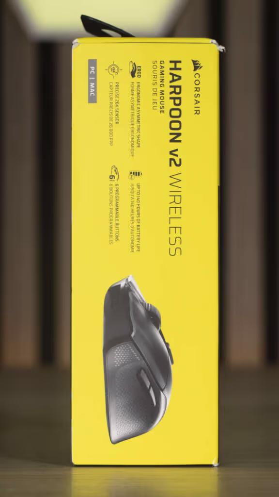 Corsair Harpoon V2 Wireless emballage petit côté (1)