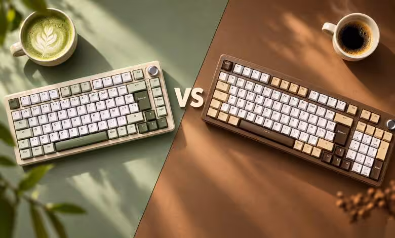 Matcha ou Café ? The G-Lab donne du goût au setup pour moins de 100 € 1 Duel de claviers matcha contre café