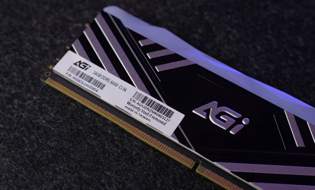 agi turbosprint ud858 rgb 32 go ddr5 6000 cl36 08