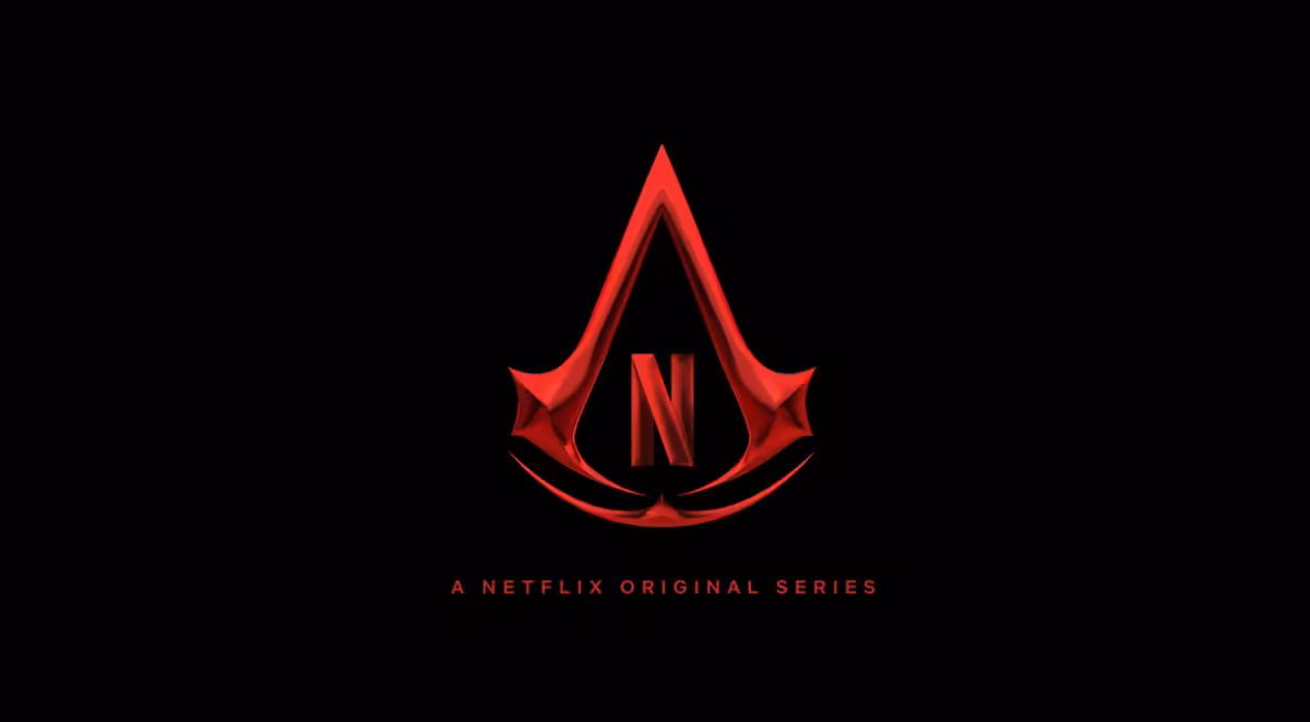 Assassin's Creed : Ubisoft écarte tout nouveau remake après Black Flag Resynced 3 Logo rouge Assassin’s Creed et Netflix sur fond noir, annonçant une série originale Netflix