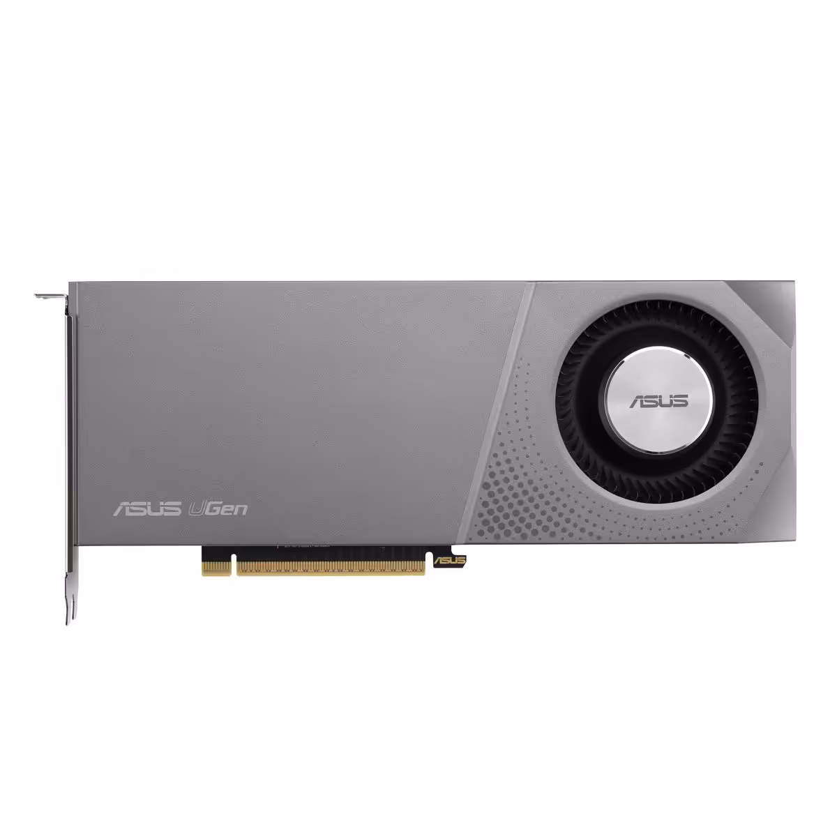 ASUS Arc Pro B70 : une première carte Intel Battlemage dotée de 32 Go de mémoire 4 Carte graphique ASUS uGen Intel Arc Pro B70 32 Go, vue latérale du carénage et ventilateur radial