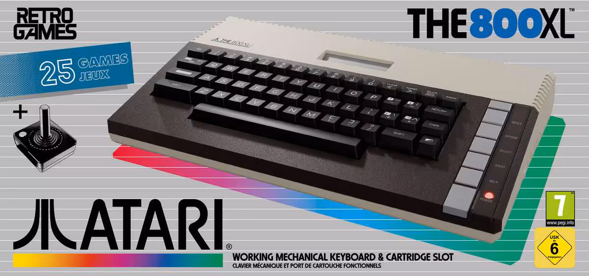 Atari 800XL : le micro 8 bits revient avec clavier mécanique et port cartouche 12 Atari 800XL : le micro 8 bits revient avec clavier mécanique et port cartouche