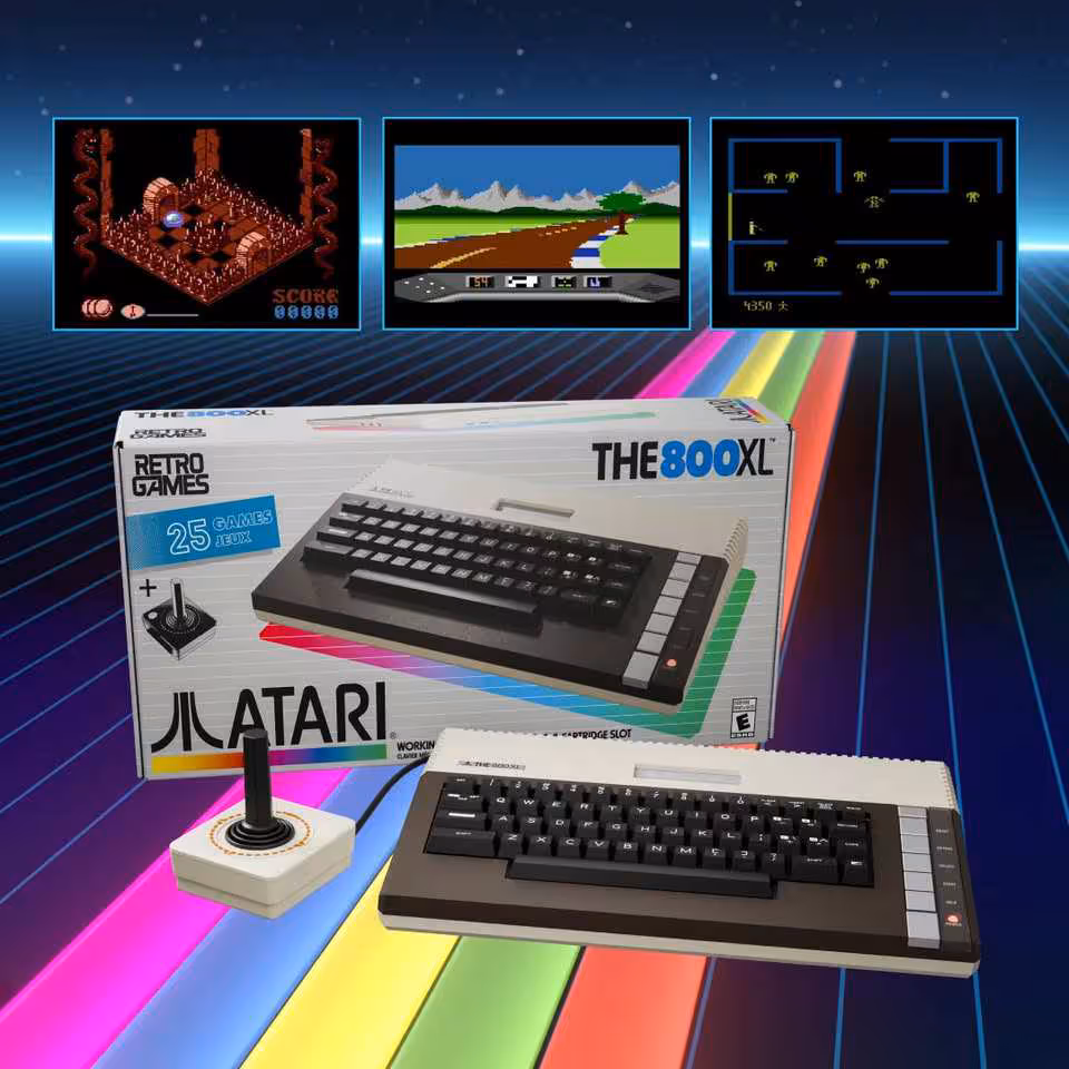 Atari 800XL : le micro 8 bits revient avec clavier mécanique et port cartouche 5 Atari 800XL : le micro 8 bits revient avec clavier mécanique et port cartouche