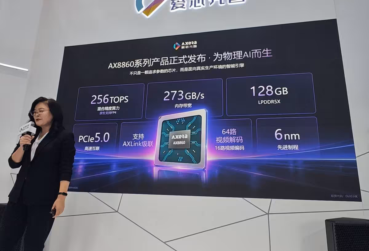 Axera AX8860 : 128 Go, 256 TOPS et des performances supérieures au DGX Spark