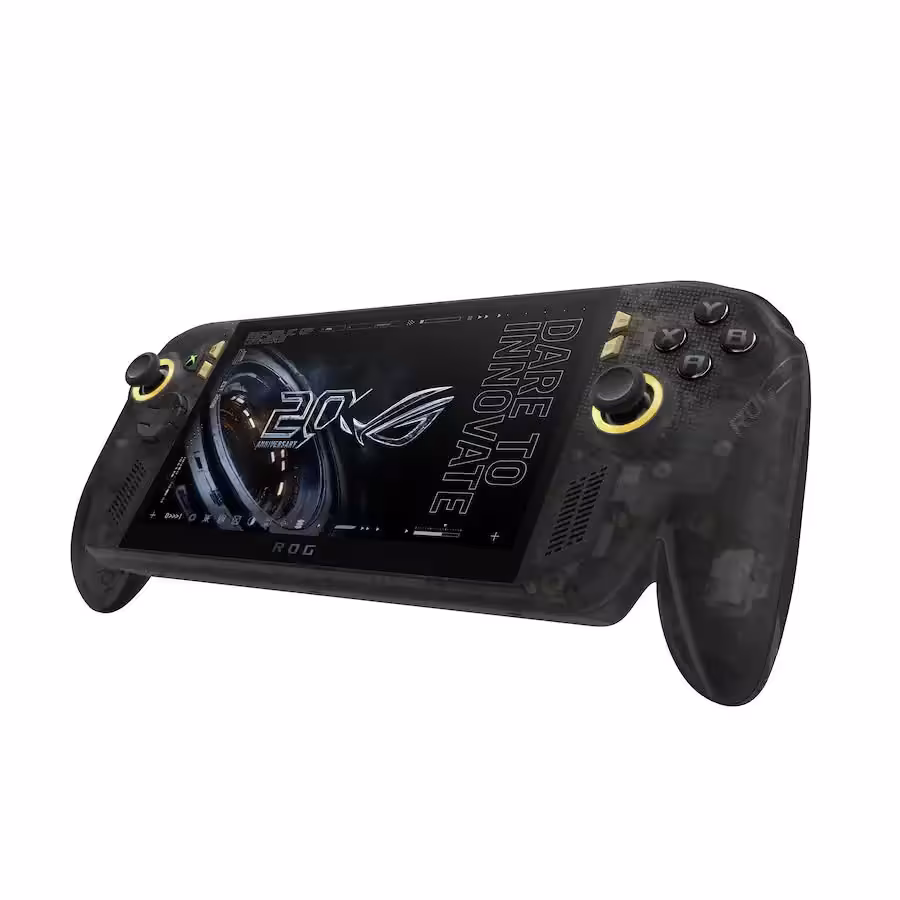 Bazzite étend son support aux ASUS ROG Xbox Ally X20 et Acer Predator Atlas 8 2 Console portable ASUS ROG Xbox Ally X noire en vue de trois quarts sur fond blanc