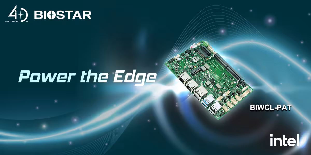 Biostar BIWCL-PAT : une carte industrielle compacte pour l’edge et l’AIoT 2 Biostar BIWCL-PAT : une carte industrielle compacte pour l’edge et l’AIoT