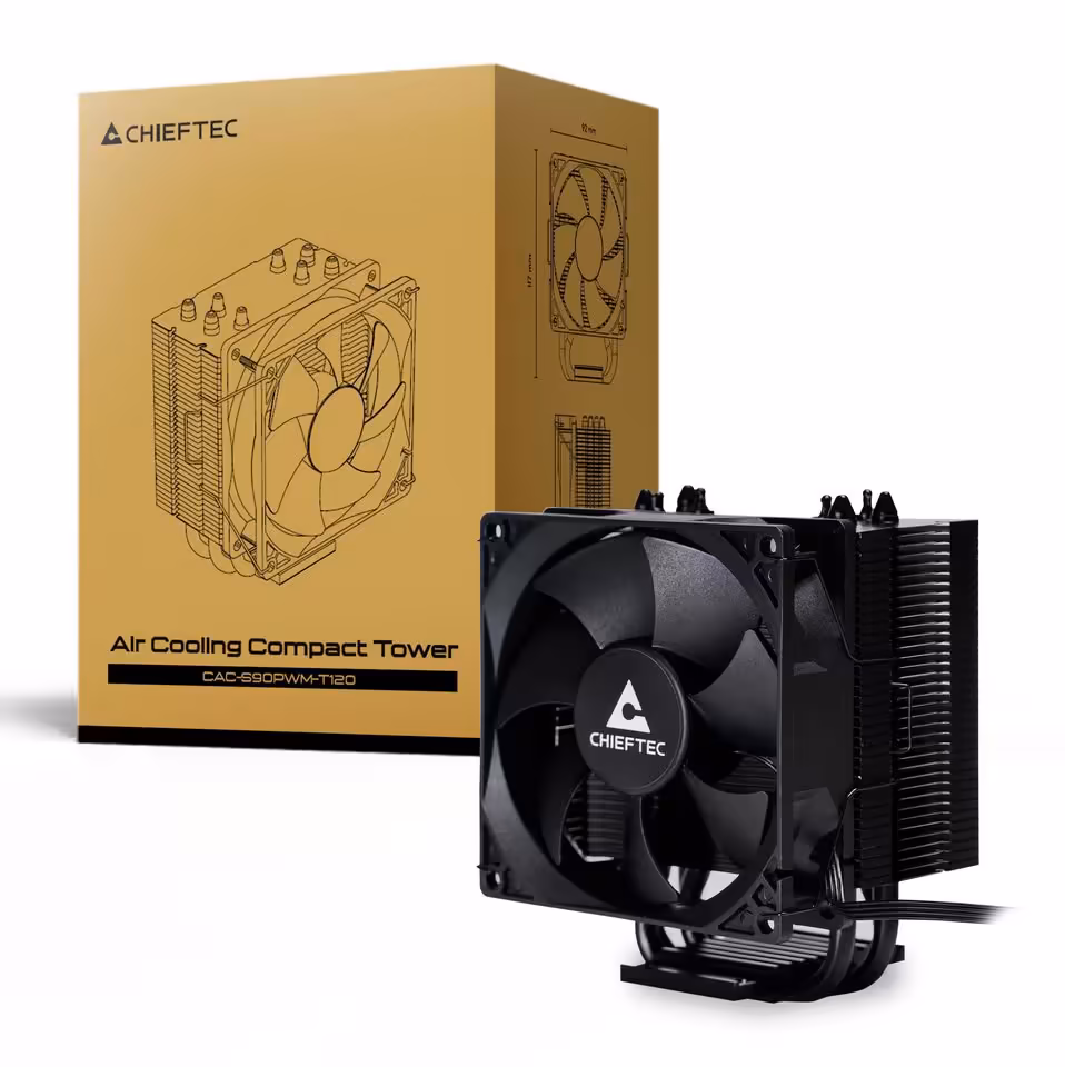 Chieftec dévoile deux ventirads compacts pour les configurations PC exiguës