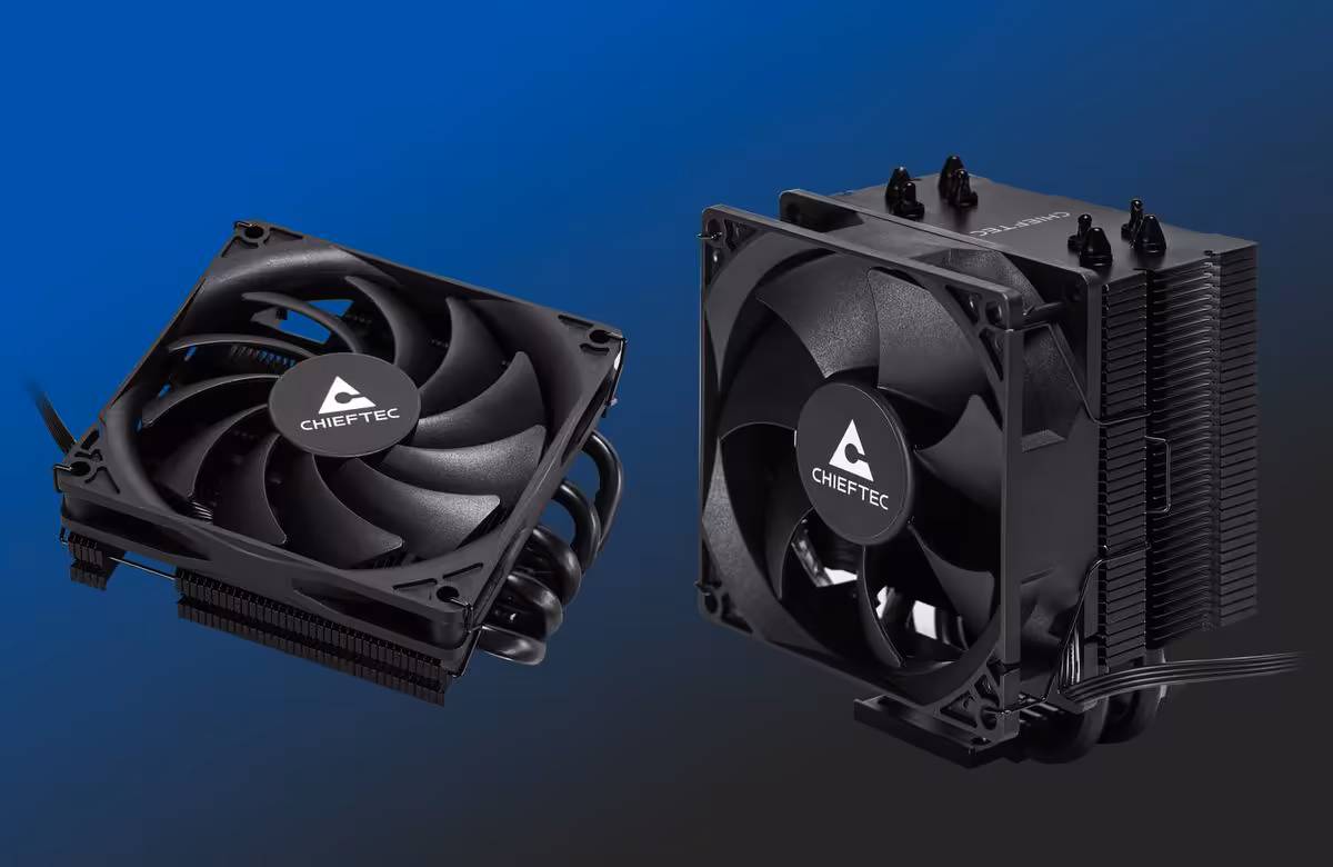 Chieftec dévoile deux ventirads compacts pour les configurations PC exiguës