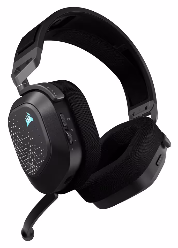Corsair HS80 v2 MAX : double connexion sans fil et jusqu’à 130 heures d’autonomie 6 Corsair HS80 v2 MAX : double connexion sans fil et jusqu’à 130 heures d’autonomie