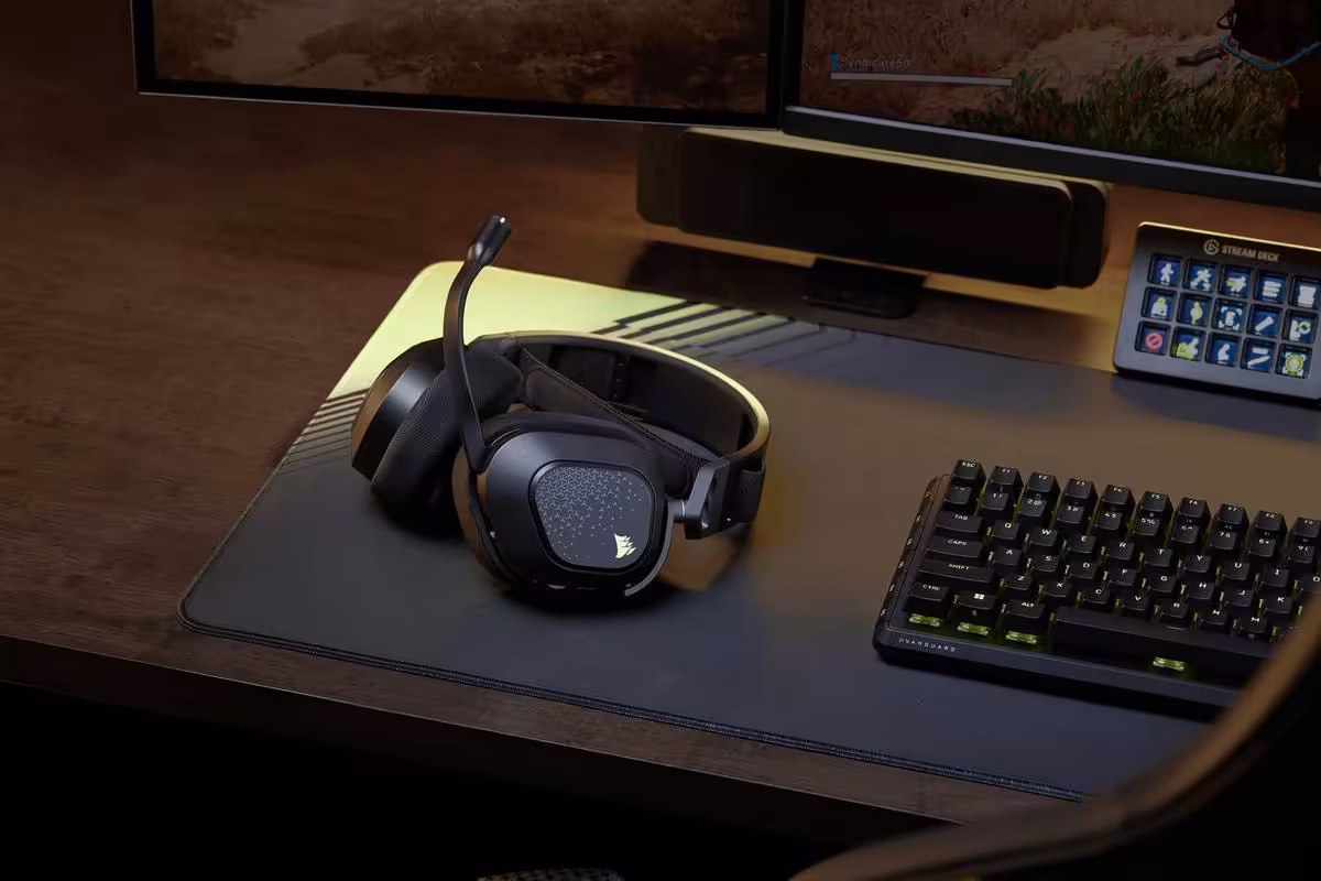 Corsair HS80 v2 MAX : double connexion sans fil et jusqu’à 130 heures d’autonomie 7 Corsair HS80 v2 MAX : double connexion sans fil et jusqu’à 130 heures d’autonomie