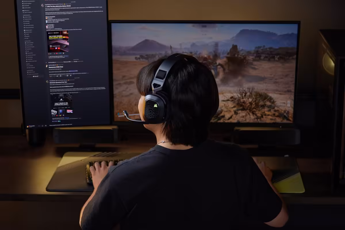 Corsair HS80 v2 MAX : double connexion sans fil et jusqu’à 130 heures d’autonomie 8 Corsair HS80 v2 MAX : double connexion sans fil et jusqu’à 130 heures d’autonomie