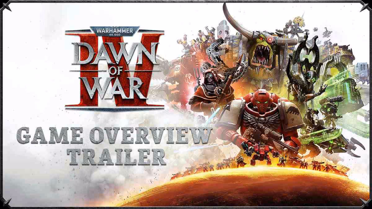 Dawn of War IV détaille ses 4 factions, 70 missions et sa sortie en décembre 2026 2 Visuel officiel Warhammer 40,000 Dawn of War IV Game Overview Trailer avec Space Marines et Orks