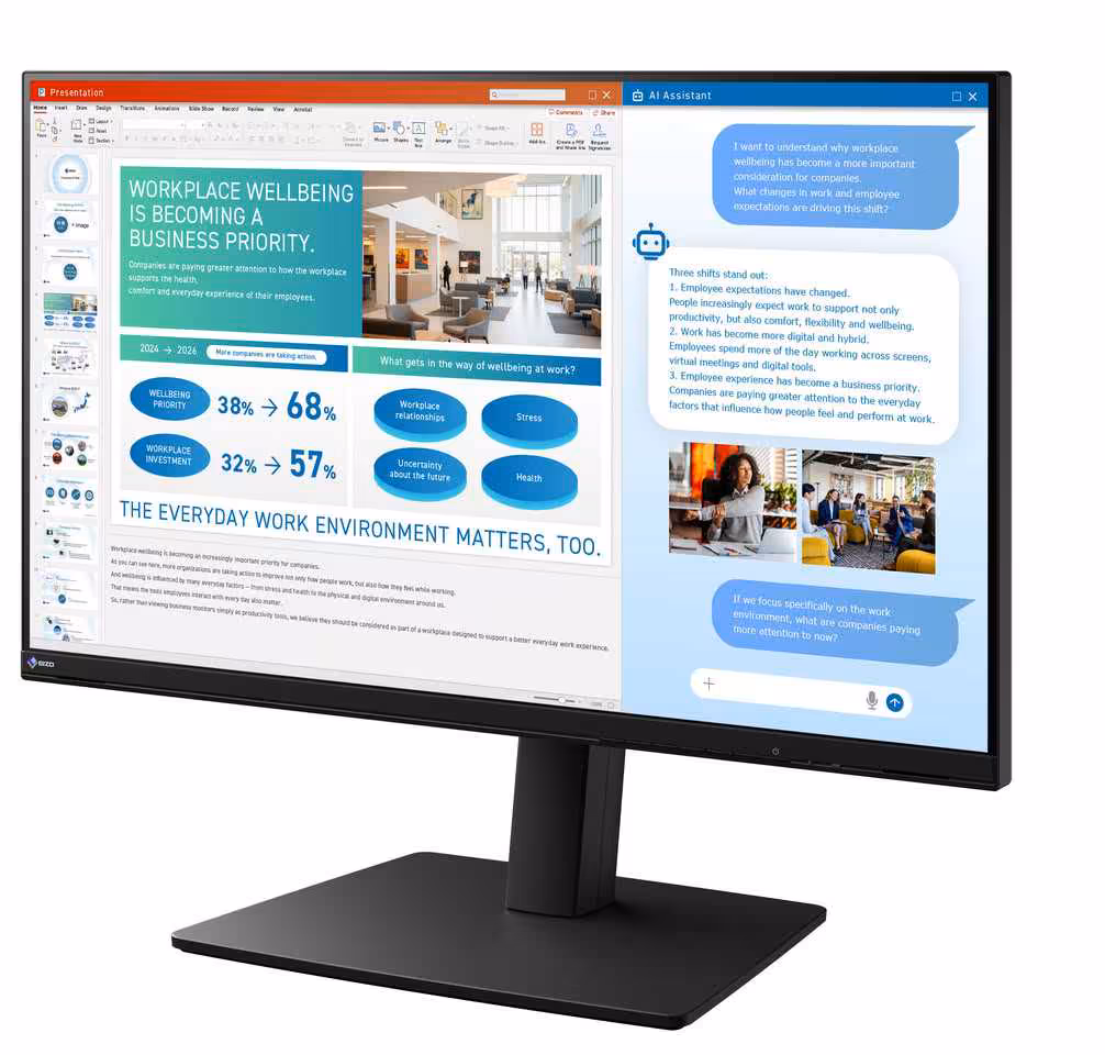 EIZO FlexScan EV2401S : un écran bureautique 120 Hz qui se contente de 9 W 2 EIZO FlexScan EV2401S : un écran bureautique 120 Hz qui se contente de 9 W