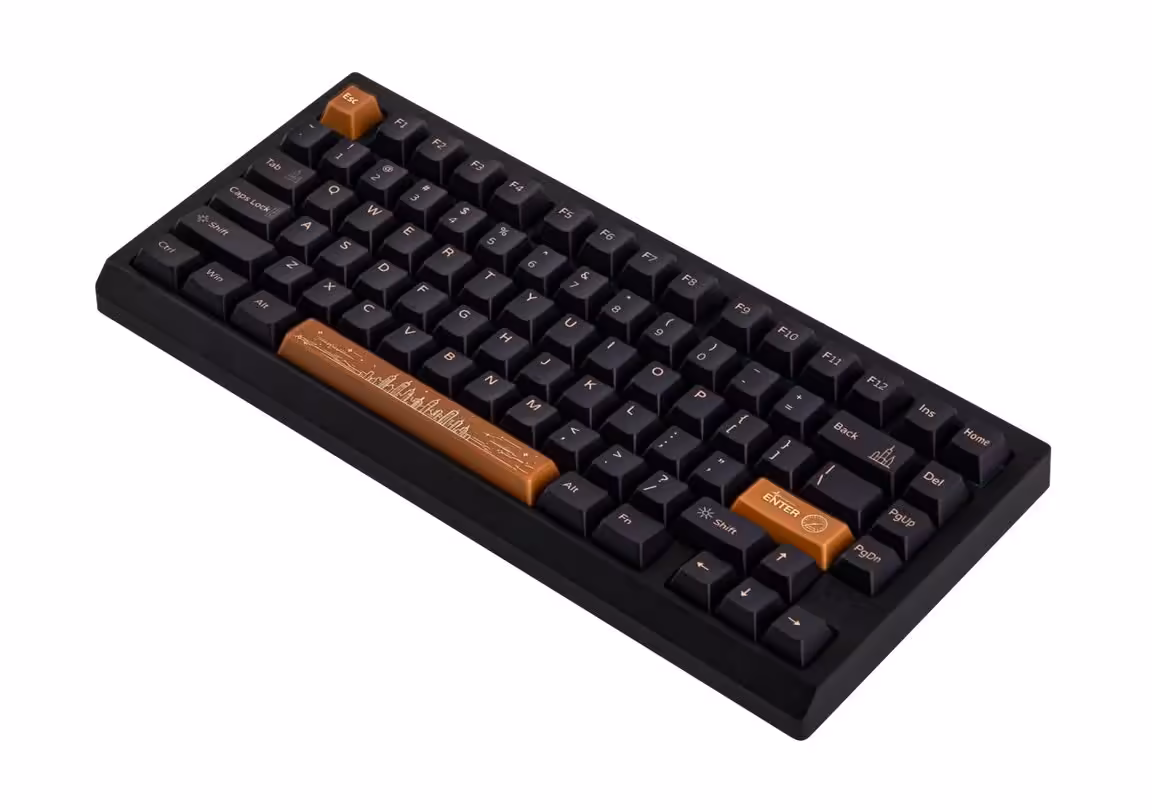 Epomaker Galaxy75 : aluminium, triple connexion et compatibilité VIA au menu