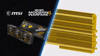 RTX 5080 MSI : une édition Call of Duty MW4 limitée au radiateur entièrement jaune