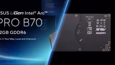 ASUS Arc Pro B70 : une première carte Intel Battlemage dotée de 32 Go de mémoire