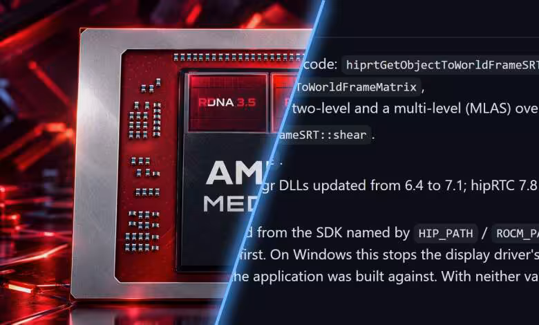 AMD Medusa : trois iGPU RDNA 4m et RDNA 3.5 apparaissent dans HIP RT 3.2.0 1 AMD Medusa : trois iGPU RDNA 4m et RDNA 3.5 apparaissent dans HIP RT 3.2.0