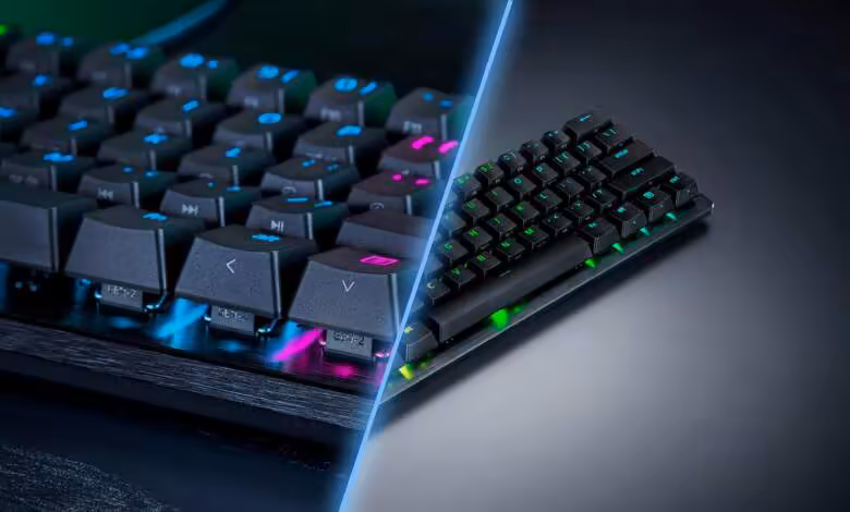 Razer Huntsman V3 Pro Mini 8KHz : le clavier 60 % passe au polling à 8 000 Hz 1 Razer Huntsman V3 Pro Mini 8KHz : le clavier 60 % passe au polling à 8 000 Hz